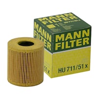MANN-FILTER HU 711/51 X Cartridge Oil Filter Composite_or_Mixed