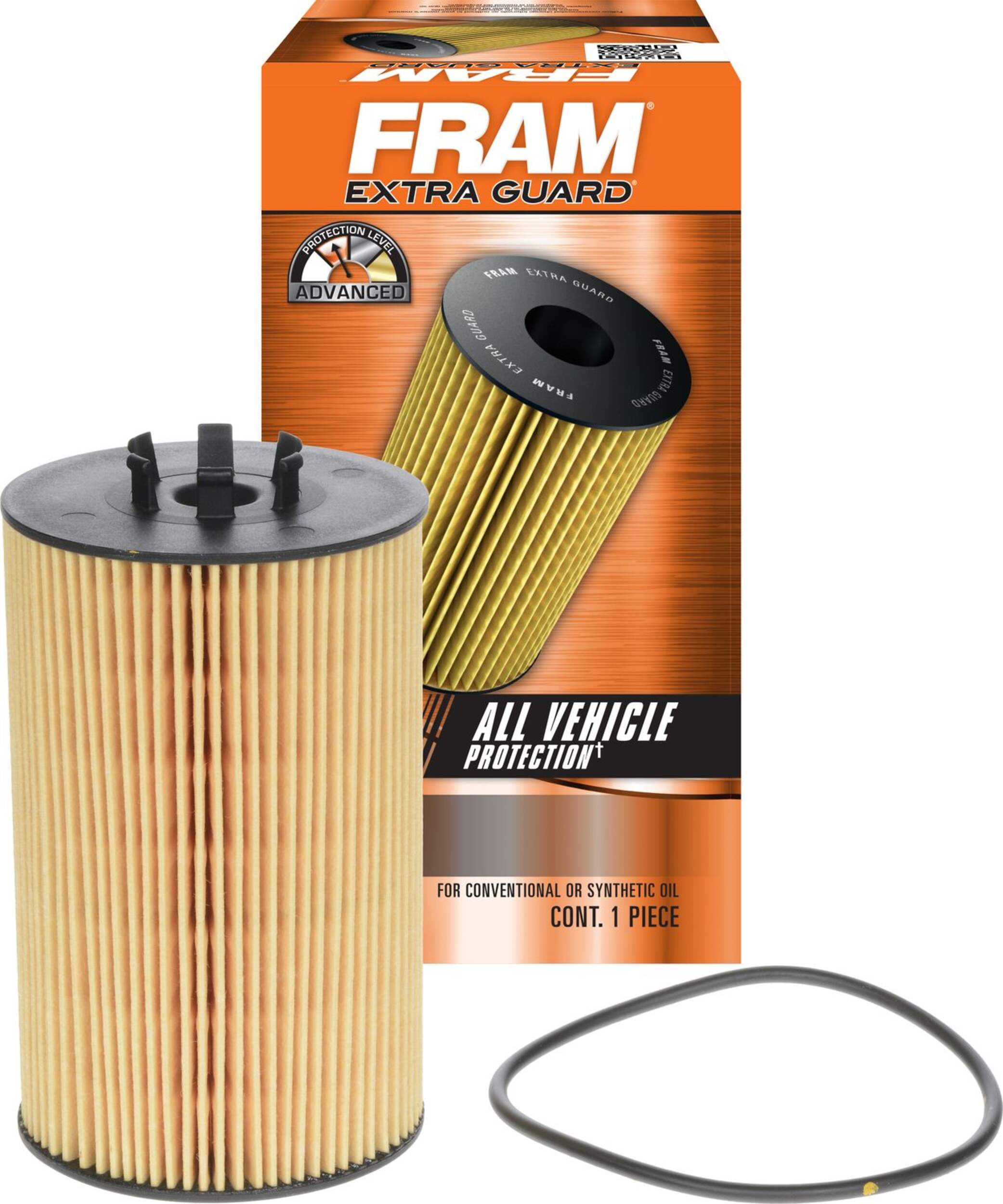 FRAM CH11051 Extra Guard Oil Filter Front_Elevated