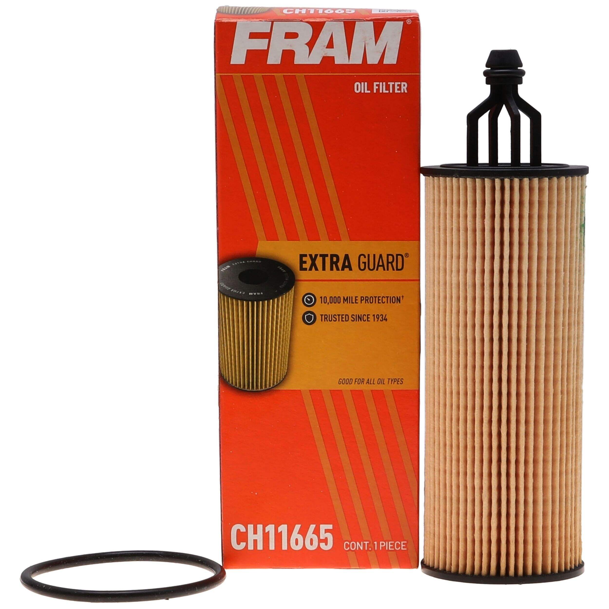 FRAM CH11665 Extra Guard Oil Filter Front_Elevated