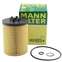 MANN-FILTER HU 823 X Cartridge Oil Filter Composite_or_Mixed