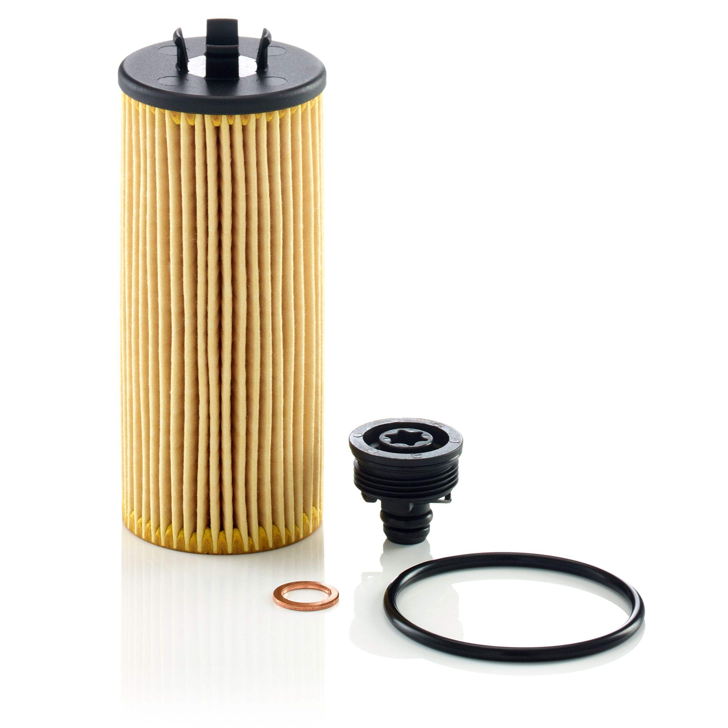 MANN-FILTER HU 6015 Z KIT Cartridge Oil Filter Composite_or_Mixed
