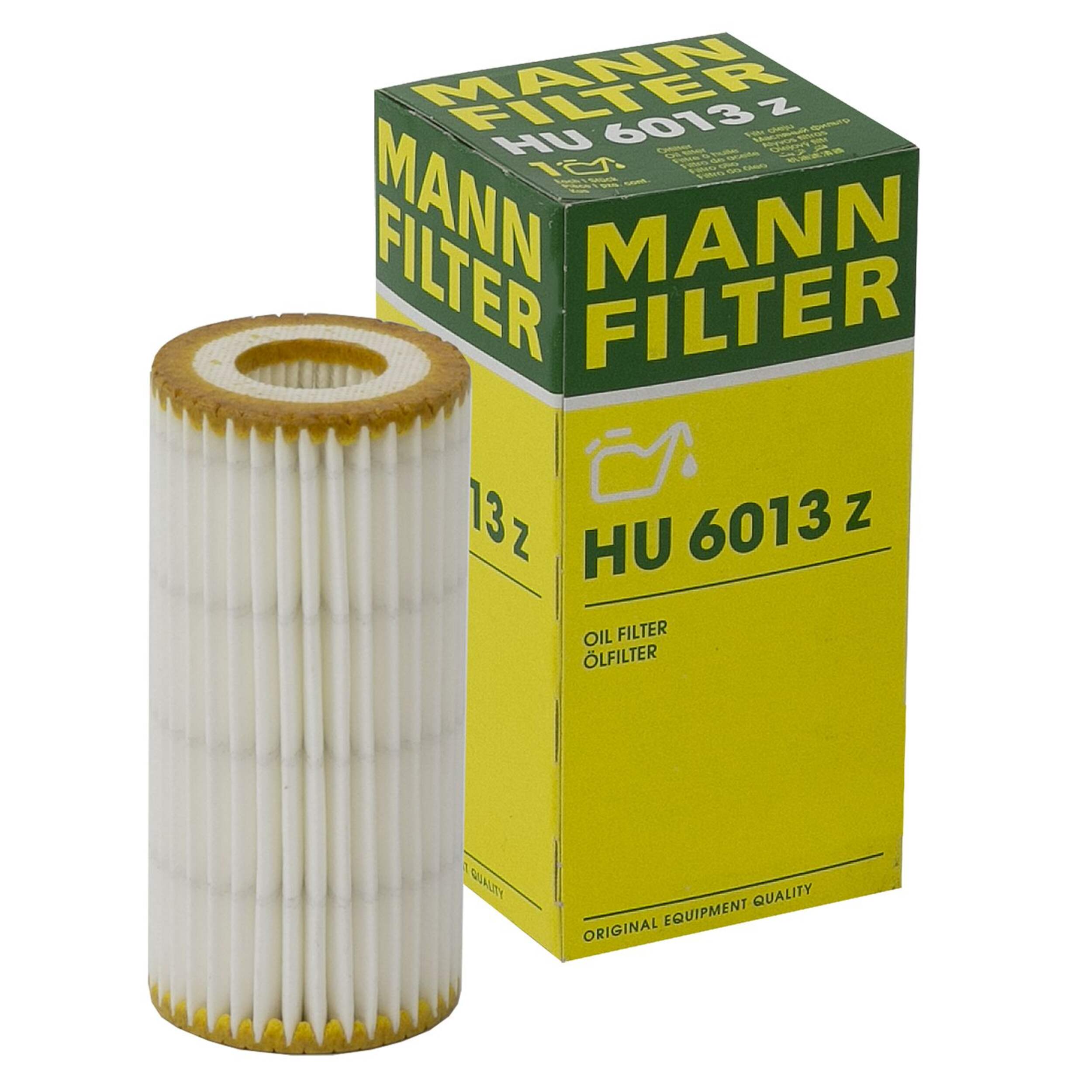 MANN-FILTER HU 6013 Z Cartridge Oil Filter Composite_or_Mixed