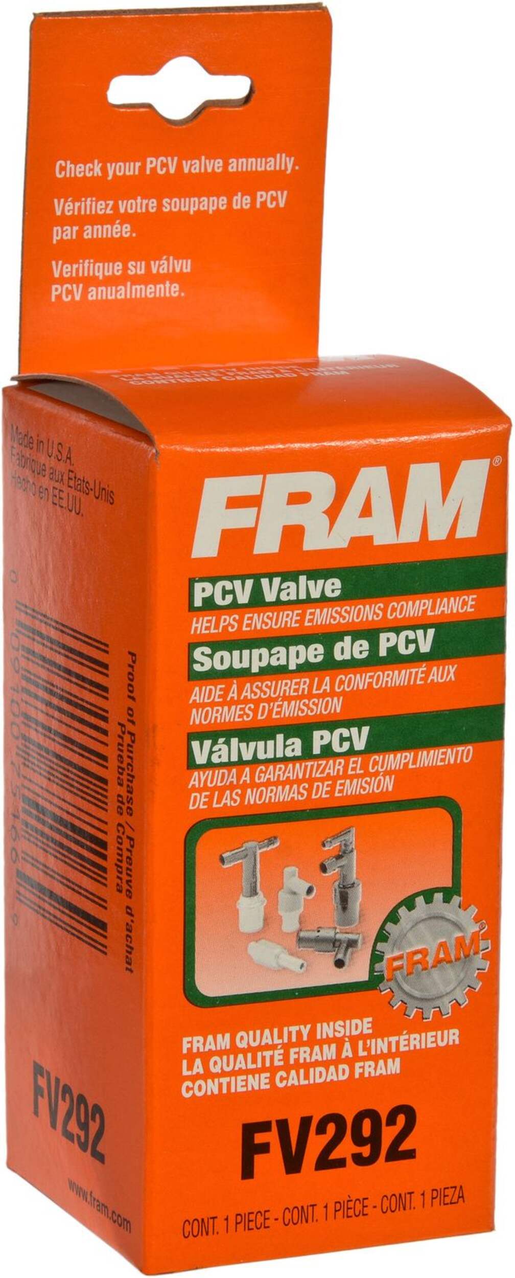 FRAM PCV Valve Canadian Tire