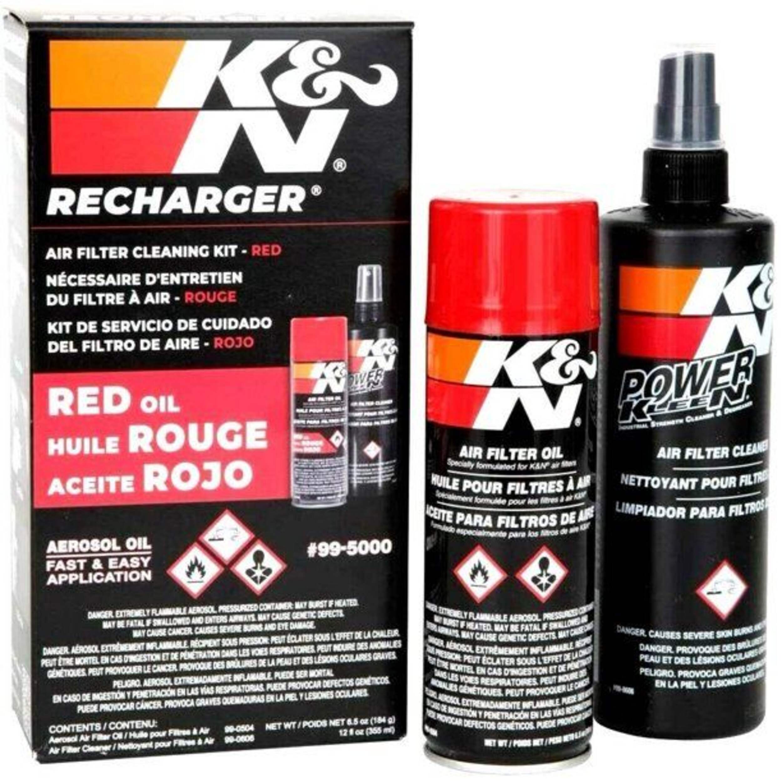 K&N Filter Care Service Kit Composite_or_Mixed