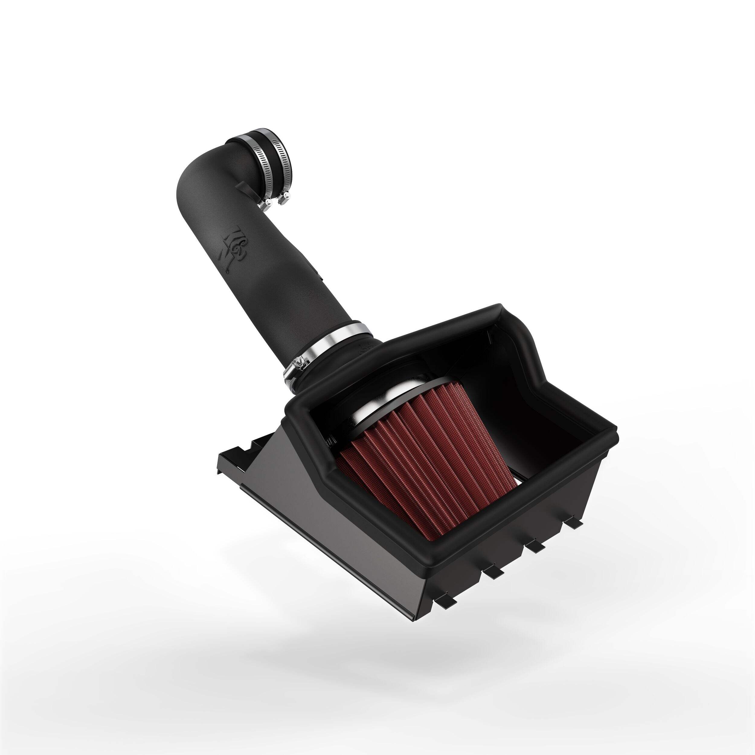 K&N Performance Air Intake System Front_Elevated