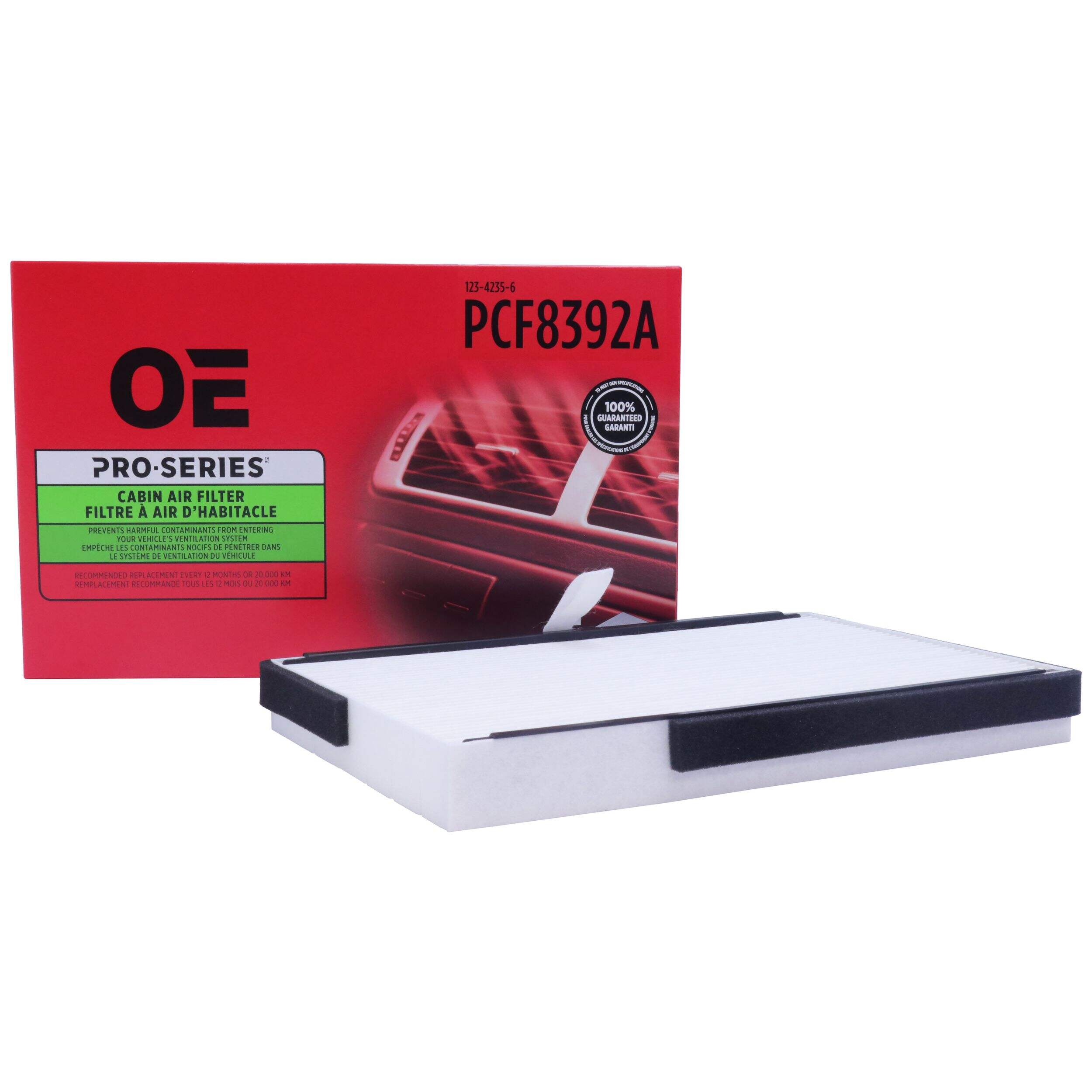 Pro Series Cabin Air Filter Composite_or_Mixed