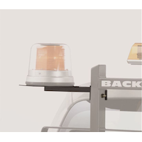 Backrack 91001 Driving Light Bracket Front_Angled_Left