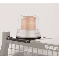 Backrack 81004 Utility Light Bracket Front_Three_Fourths_Angled_Left