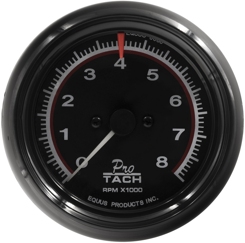 EQUUS 33/8in. Black Tachometer Canadian Tire