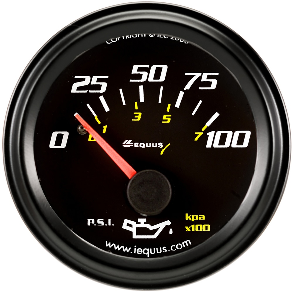 Equus 90Degree Oil Pressure Gauge Canadian Tire
