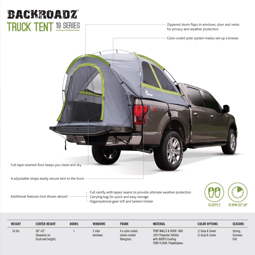 Napier Backroadz Truck Tent Canadian Tire