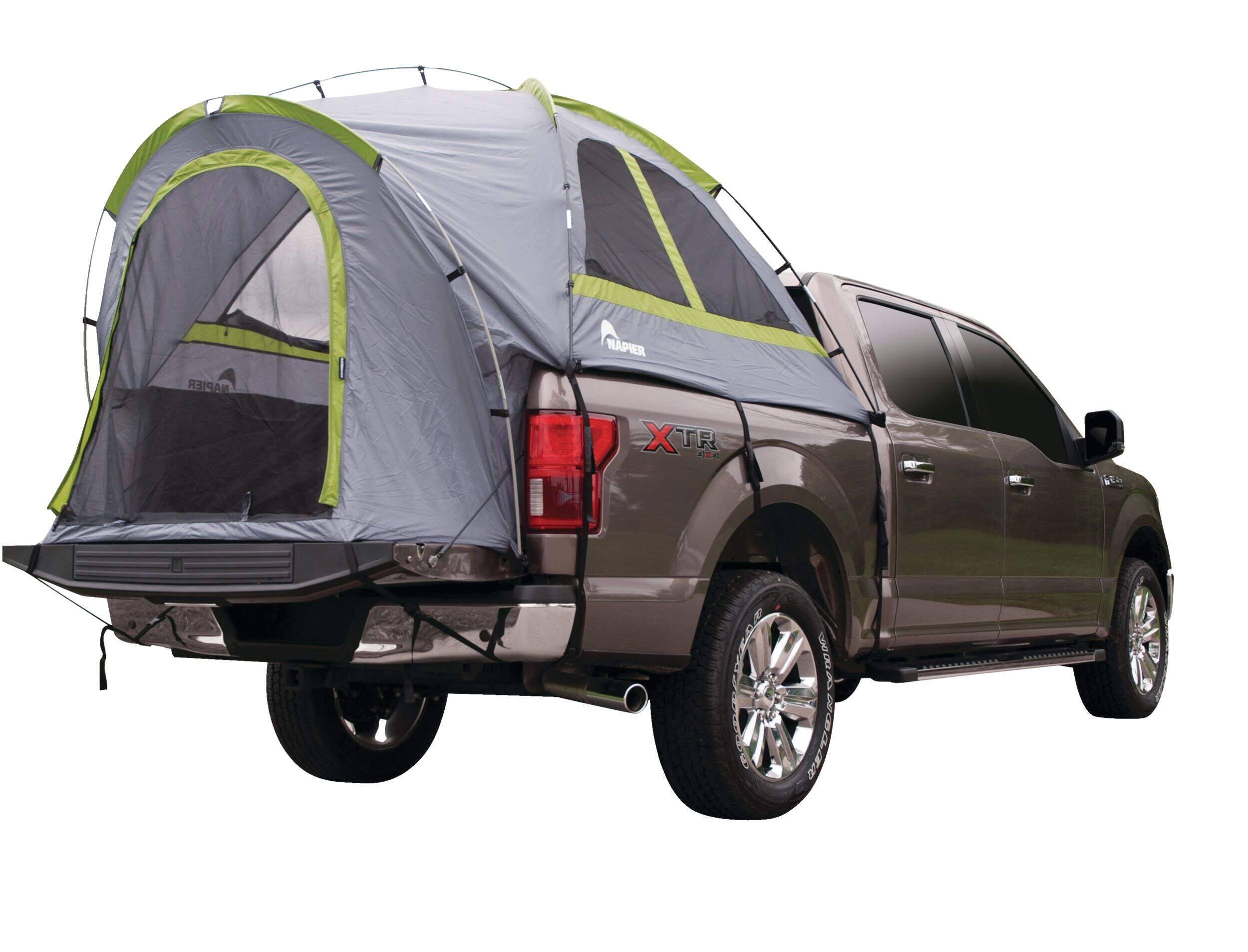 Napier Backroadz Compact Truck Tent, Regular Bed Front_Three_Fourths_Angled_Left