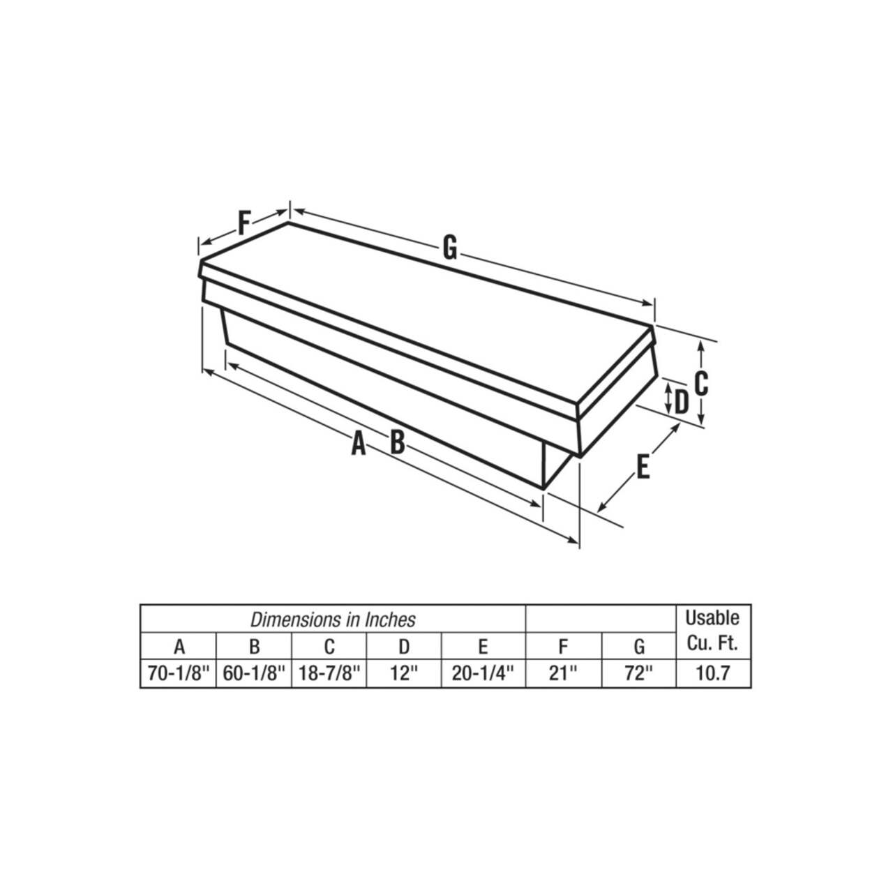 Delta slimline store tool box