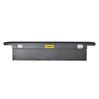 DEWALT Low Profile Truck Box, Black