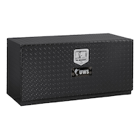 UWS TBUB-36-BLK Single-Door Under Body Tool Box, Black, 36-in Front_Angled_Right