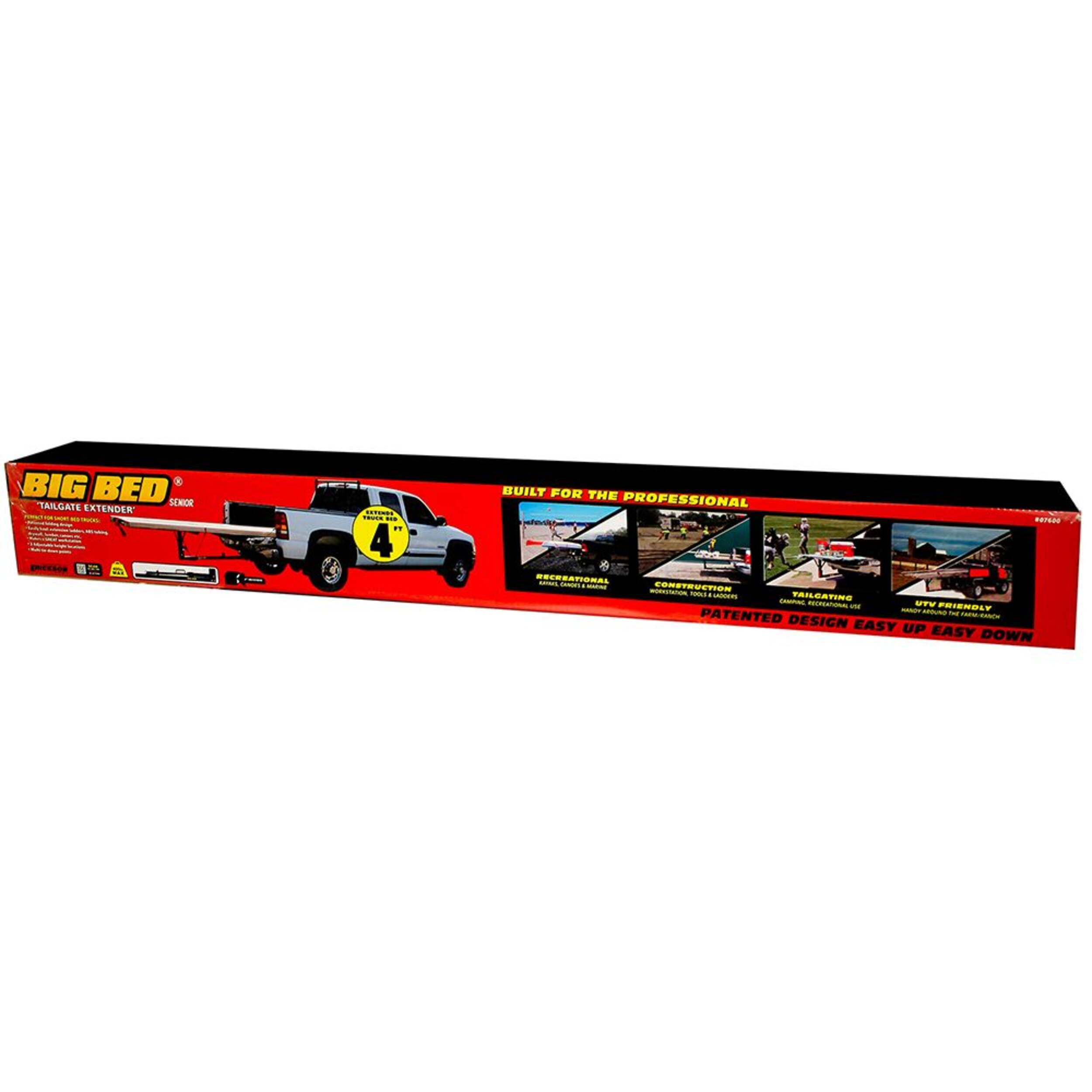 Erickson Big Bed Sr. Truck Bed Extender Front_Angled_Left