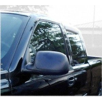 Déflecteur de fenêtre AVS, gris fumée, paq. 4