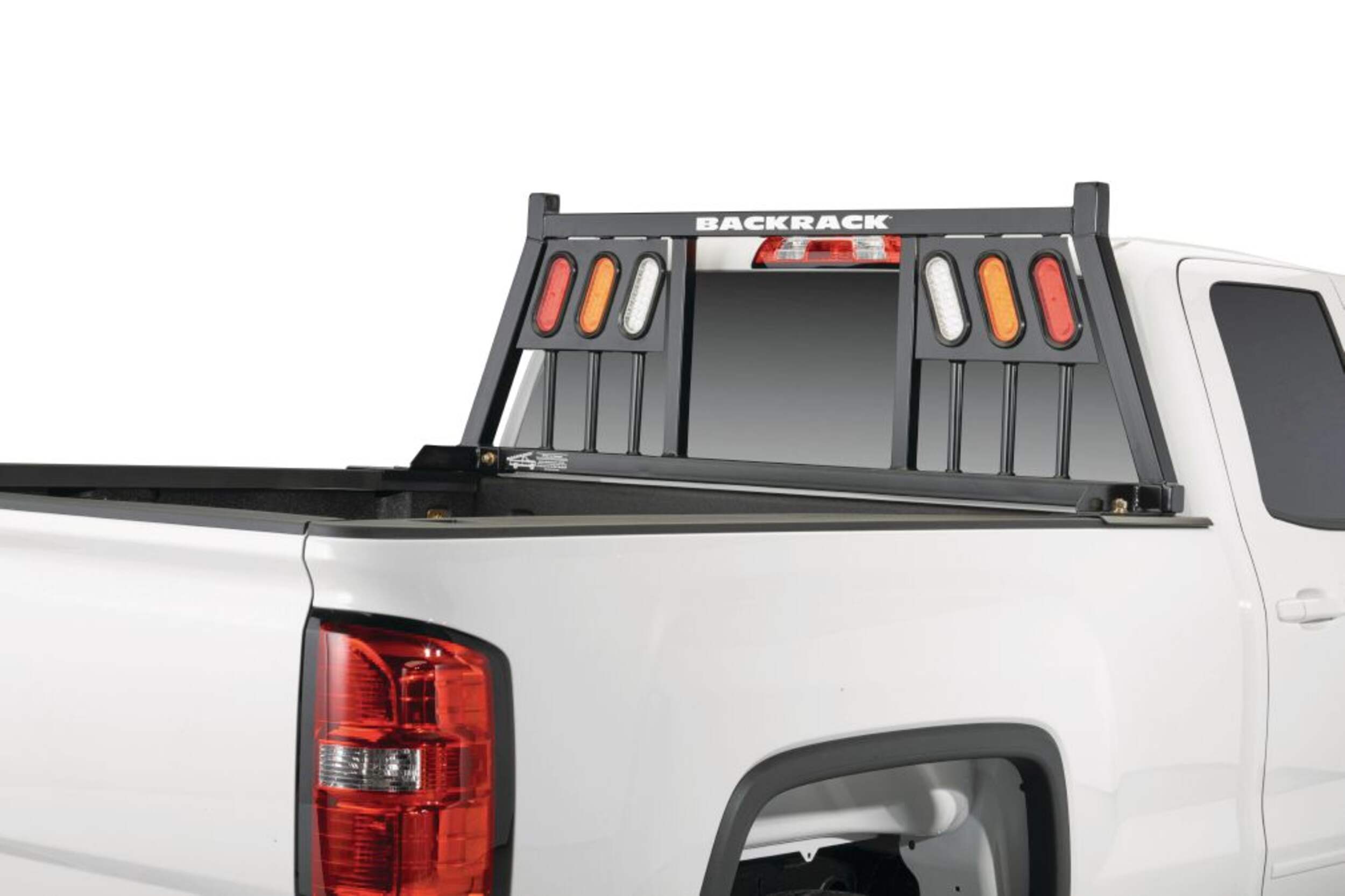 Backrack Three Light Rack Front_Three_Fourths_Angled_Left