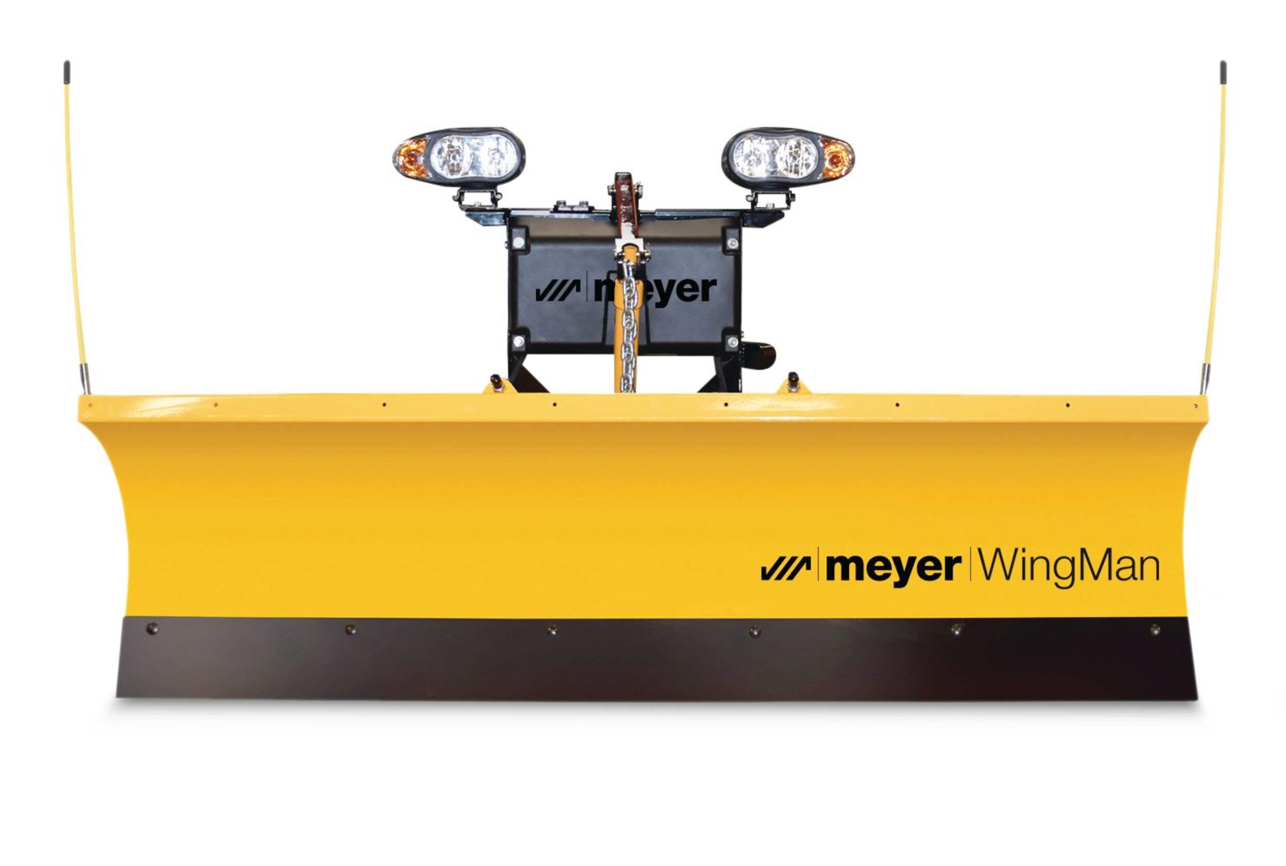 Chasse-neige de qualité commercial Meyer WingMan, 80 x 36 po Front_Flat
