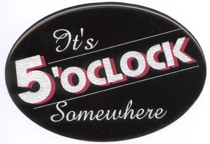 Novelty Hitch Cover It's 5 o'clock somewhere Canadian Tire