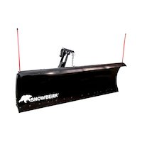 SnowBear Snow Plow w/ Actuator Lift System, 84-in Front_Angled_Right