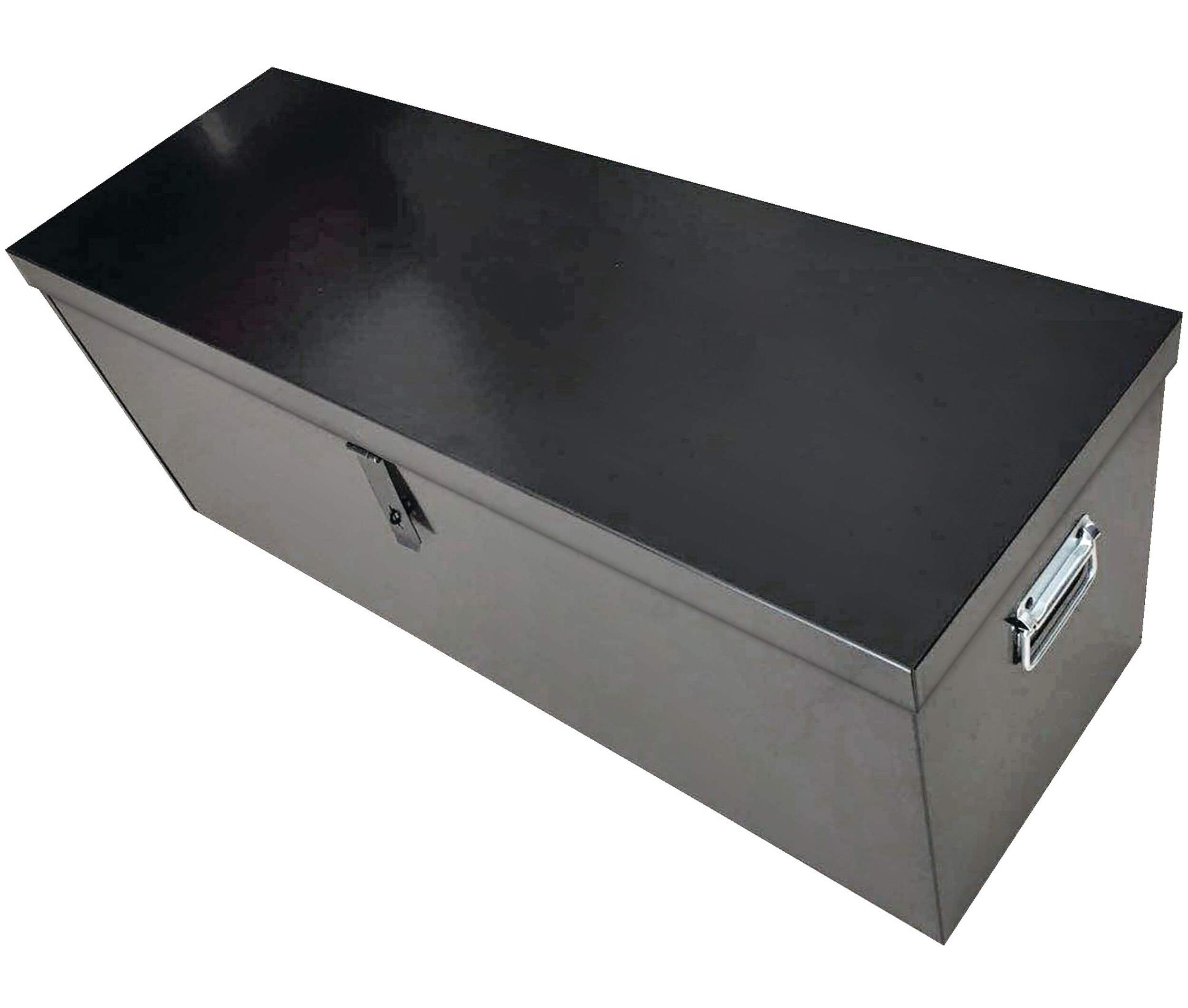 PRIME1 Automotive Accessories Matte Black Truck Box, 35-in Front_Angled_Left