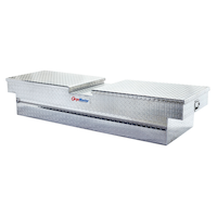 CargoMaster Full-Size Gullwing Cross-Over Truck Box Front_Three_Fourths_Angled_Left