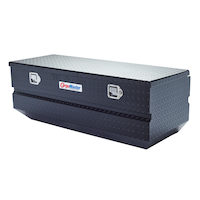 CargoMaster Truck Chest, Black, 48-in Front_Three_Fourths_Angled_Left