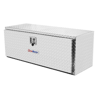 CargoMaster Tradesmen top Mount Truck Box Front_Three_Fourths_Angled_Left
