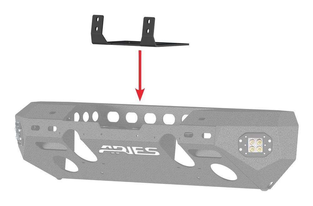 Aries 15600FB Fairlead Mount Bracket Canadian Tire