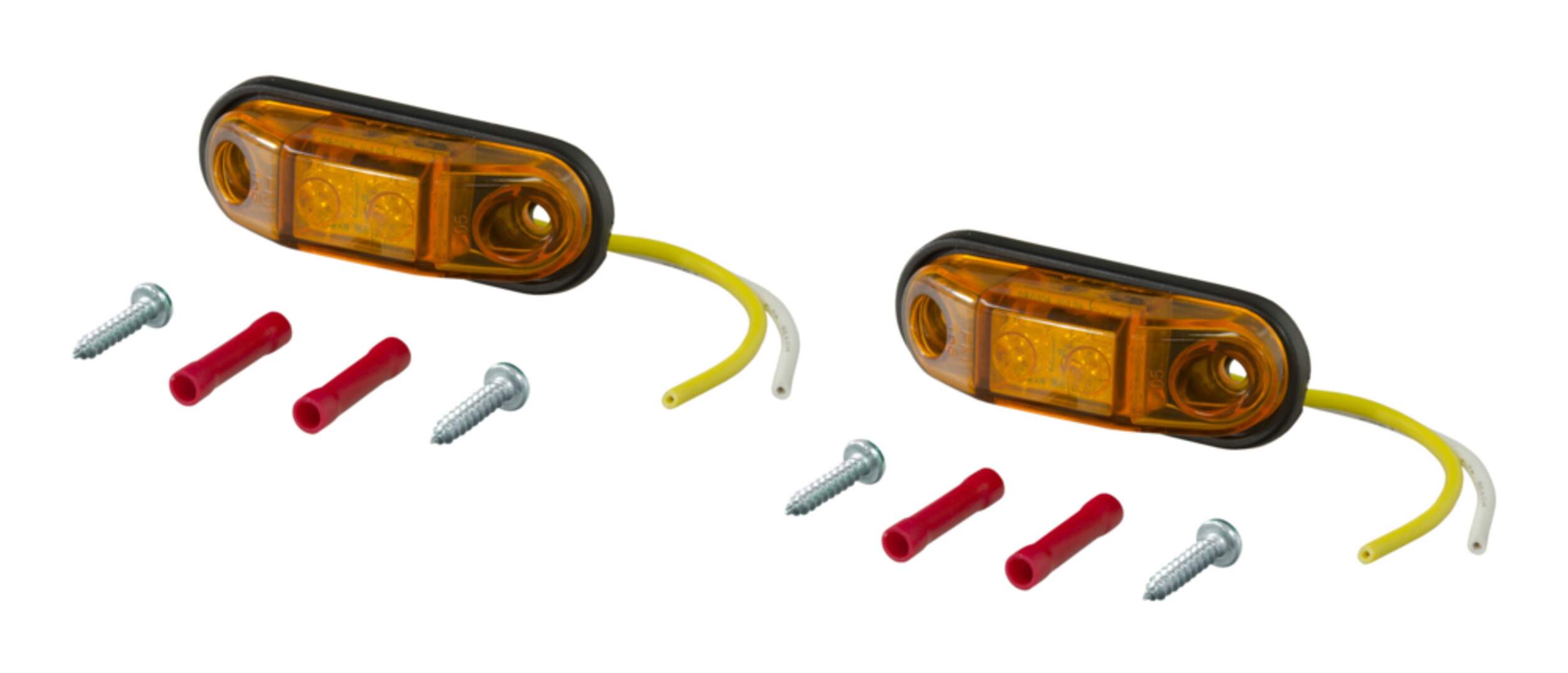 Aries 1500240 Fender Flare Side Markers Front_Angled_Left