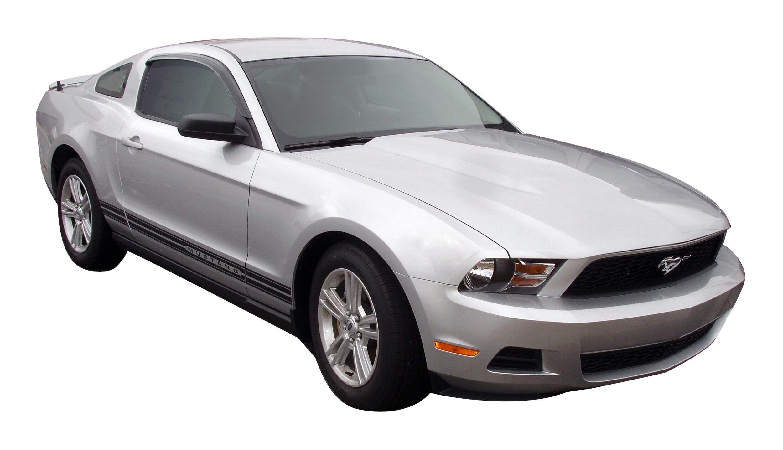 Déflecteur de fenêtre AVS, gris fumée, paq. 2 Front_Angled_Left