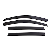 AVS Low Profile Vent Visor, Smoke, 4-pc Front_Elevated