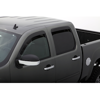 Déflecteur de fenêtre AVS à profil bas, fumée, paq. 2