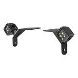 Aries 1501305 Jeep Wrangler JL Gladiator Windshield Lights & Brackets Front_Angled_Left