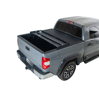 MotoMaster 3033104 Soft Folding Truck Bed Tonneau Cover for 19-24 Silverado/Sierra, 6-ft 6-in Bed