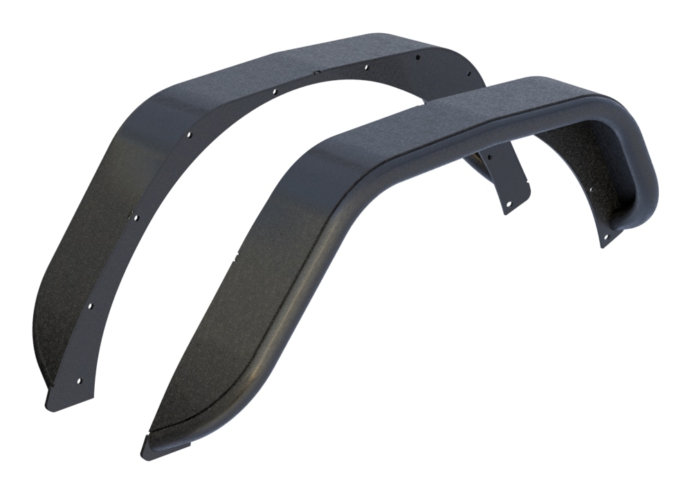 Aries 2500203 Jeep Wrangler JL Rear Fender Flares Canadian Tire