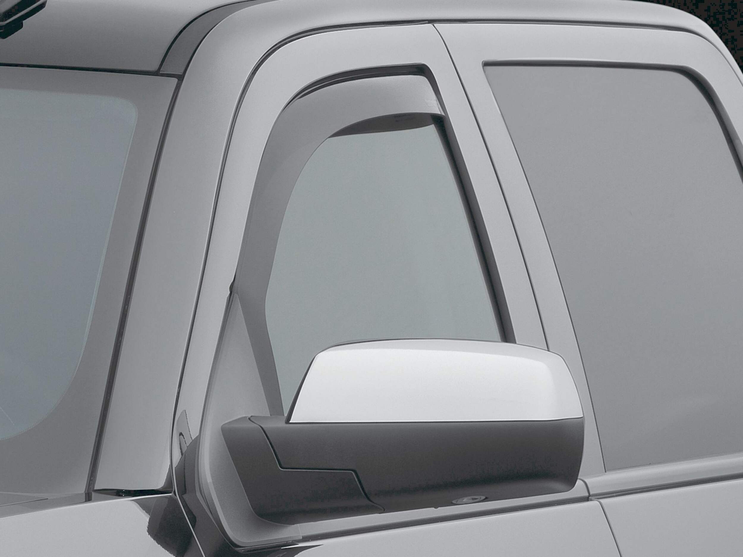 Déflecteurs de vitre WeatherTech, ensemble Front_Angled_Left