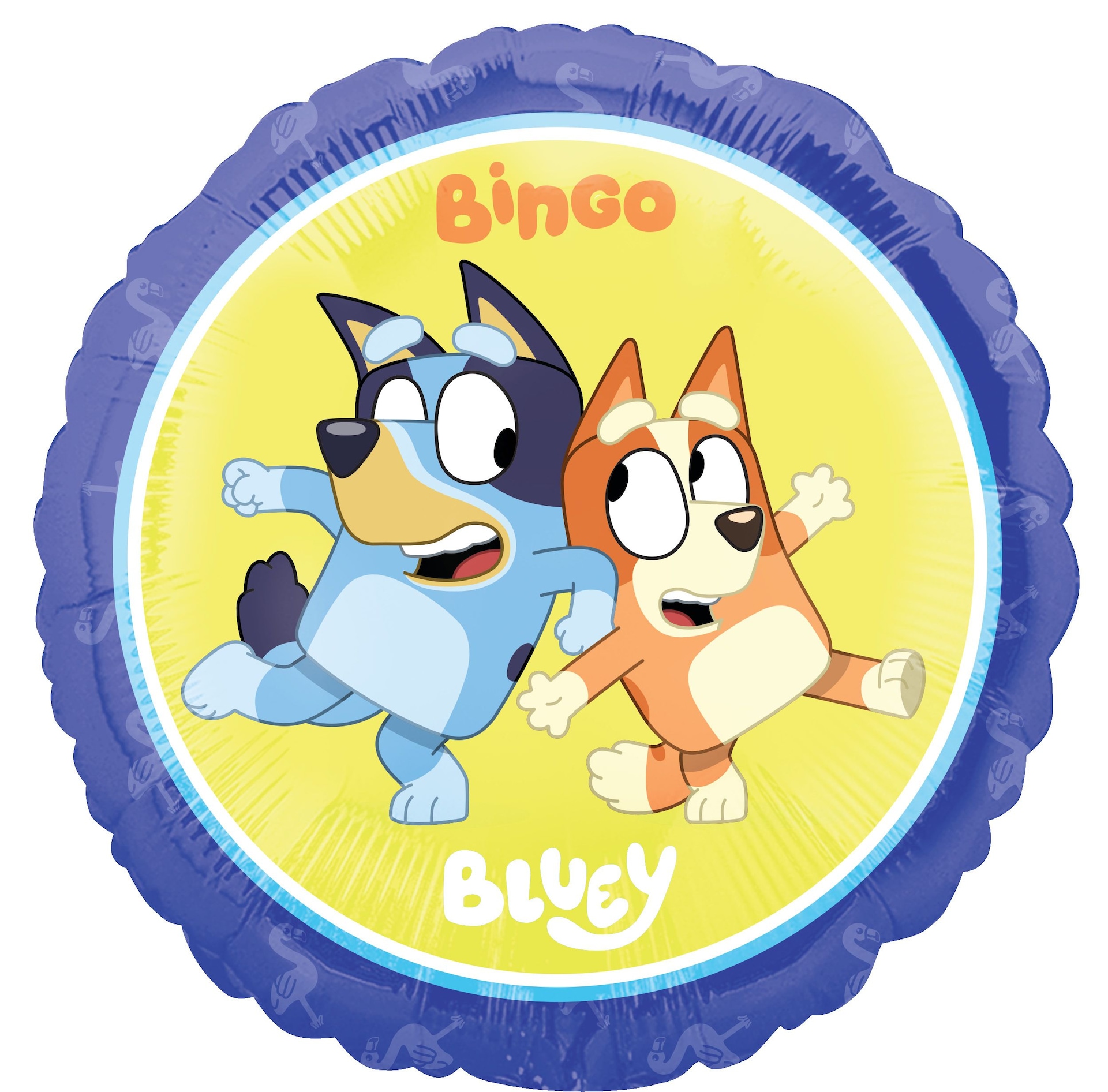Bluey & Bingo Standard Round Helium Party Balloon, 18in Party City