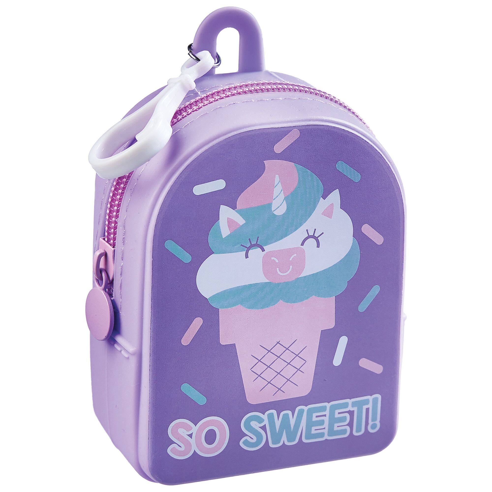 Ice Cream Silicone Backpack Clip