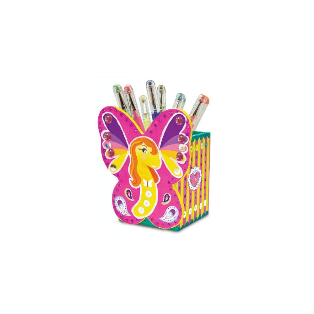 Wood Worx Mini Stationary Holder Kit Party City