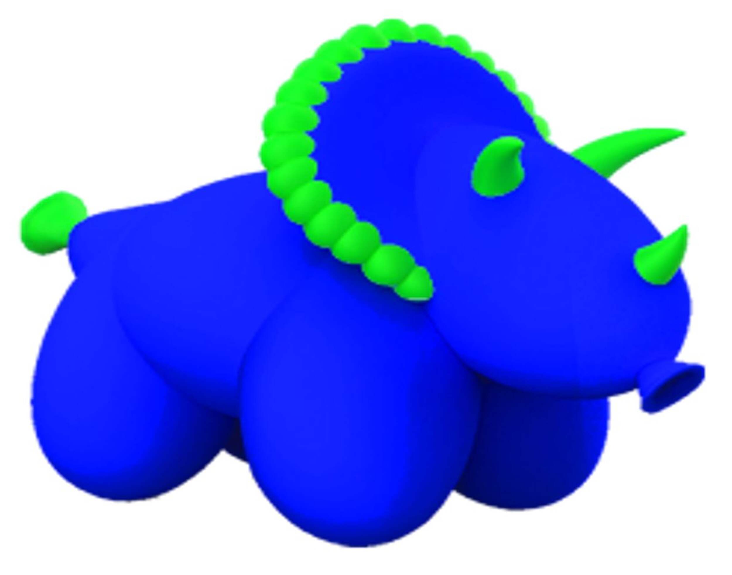 Stretchi Balloon Stress Dinosaurs, Multi-Coloured, for Birthday/Party Favour Toys Front_Three_Fourths_Angled_Right