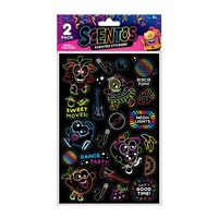 Scented Neon Glow Stickers, 2-pk Overhead_Flat