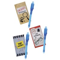 Invisible Ink/Pen Notebook Set Front_Flat