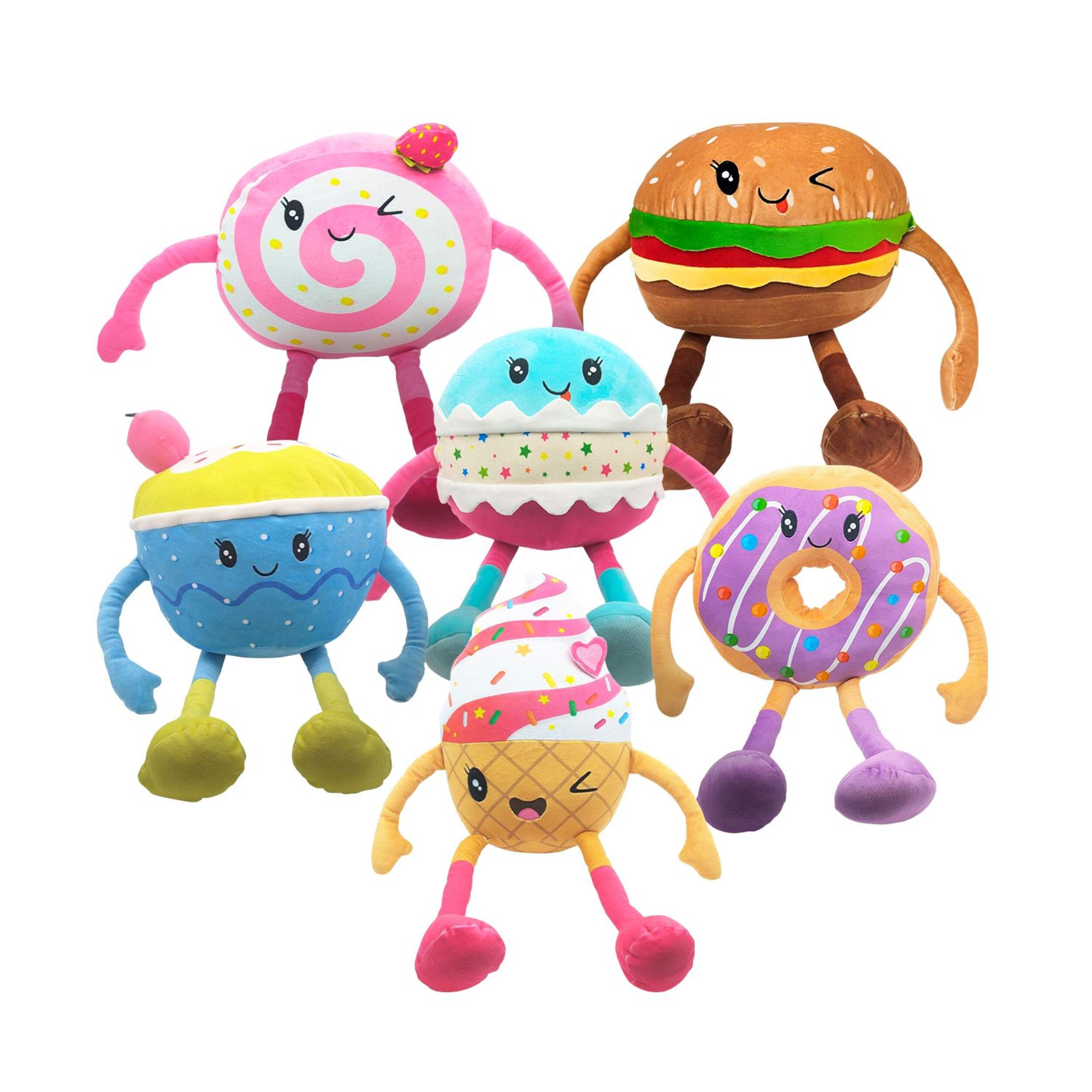 Smooshy Friends Plush Sensory Toy Front_Flat