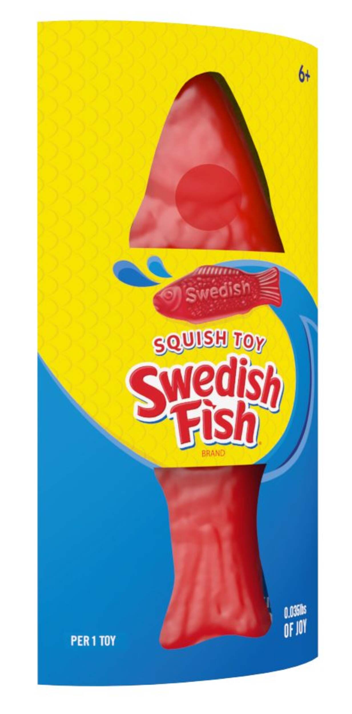 Swedish Fish Scented Squishy Toy for Kids, Assorted Front_Angled_Right