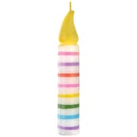 Classic Candle-Shaped Birthday Candle Front_Flat