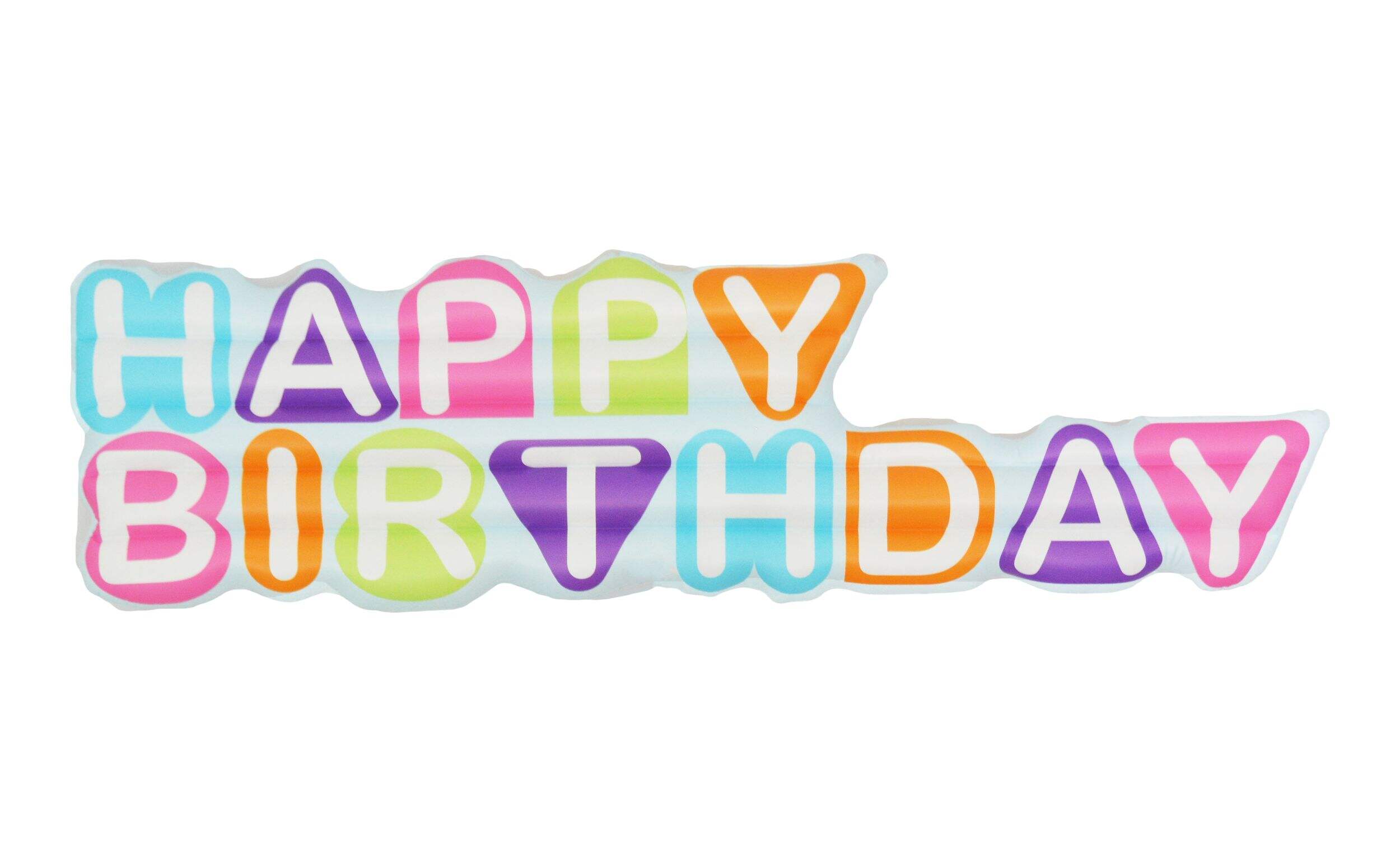 Happy Birthday Blow Up Banner Front_Flat