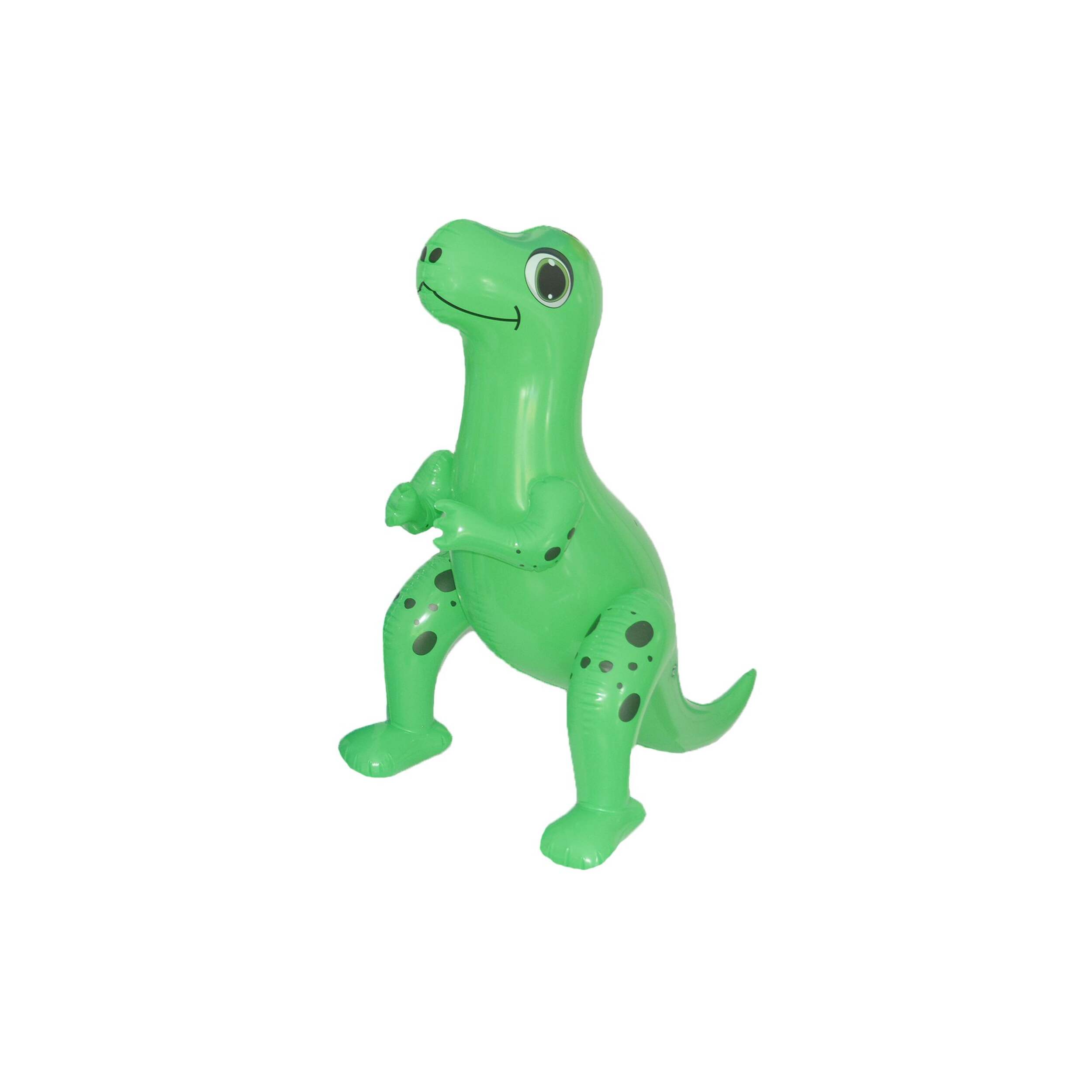Dinosaur Inflatable Decoration, Green Front_Three_Fourths_Angled_Left