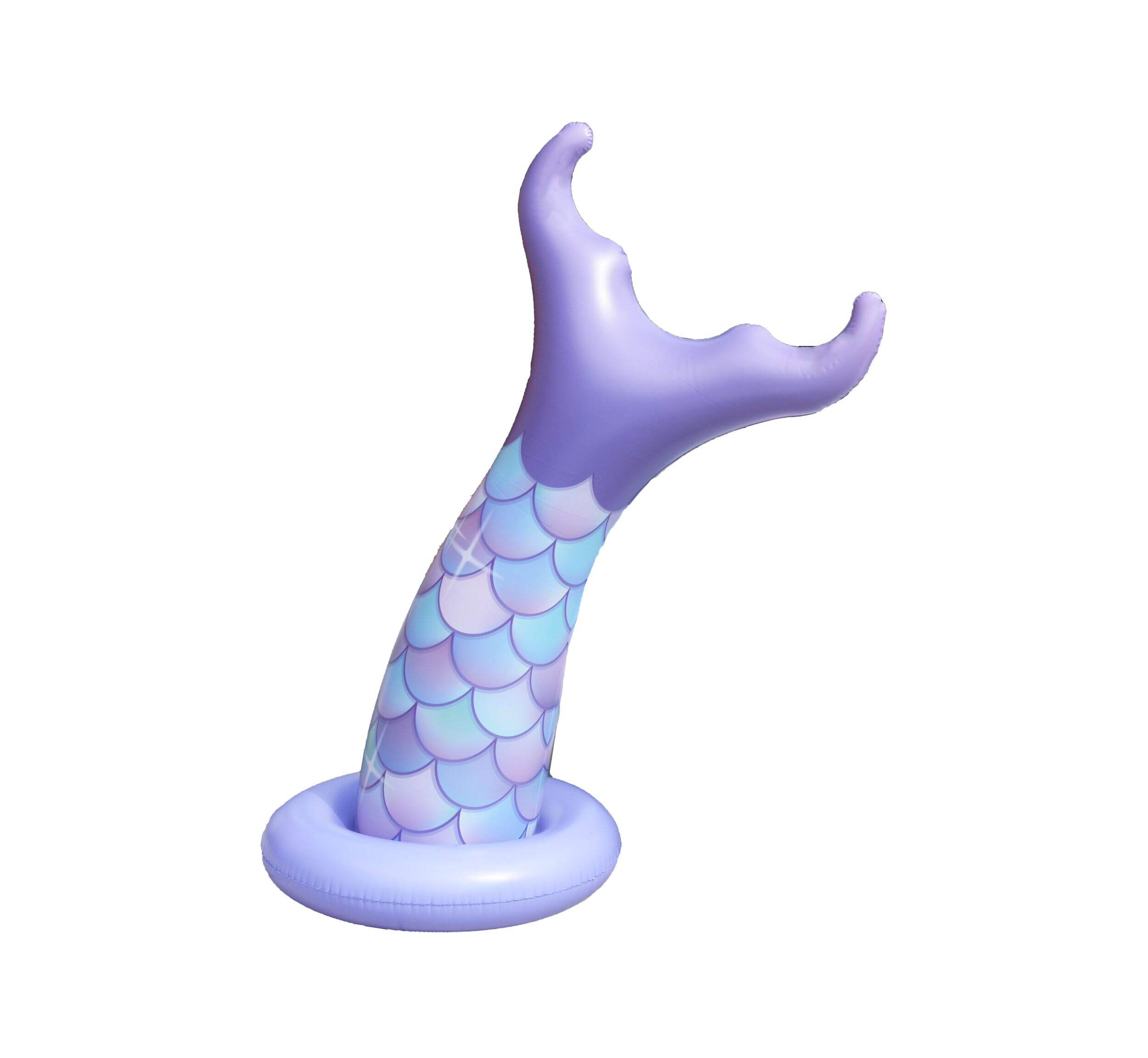 Mermaid Tail Inflatable Decoration Front_Flat
